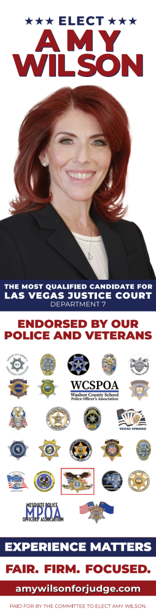 Amy Wilson for Judge - Real Vegas Magazine