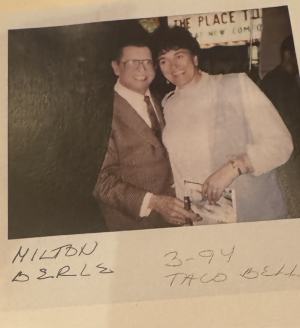 Anita King with Milton Berle