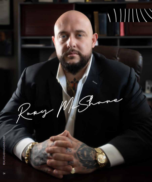 Rory McShane Las Vegas with RMC advertising team at company headquarters